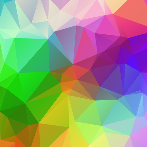 fondo de mosaico poligonal abstracto - Vector, Imagen