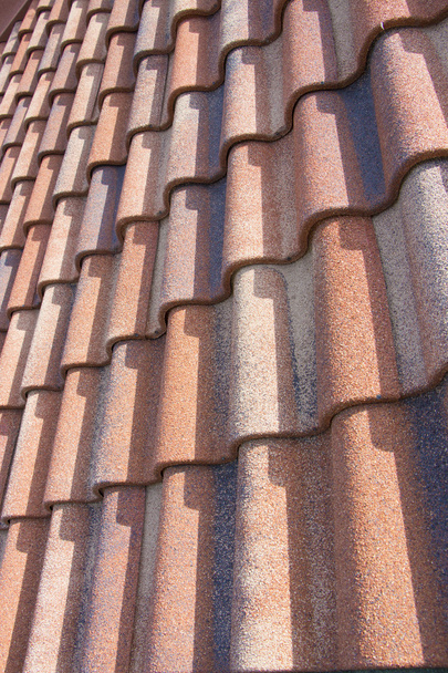 Metalli laatta katto hyödyllinen tausta tai kuvio
 - Valokuva, kuva