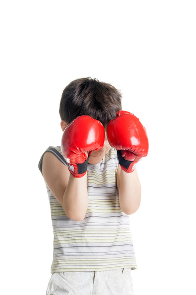 Little boxer boy - Foto, Imagem