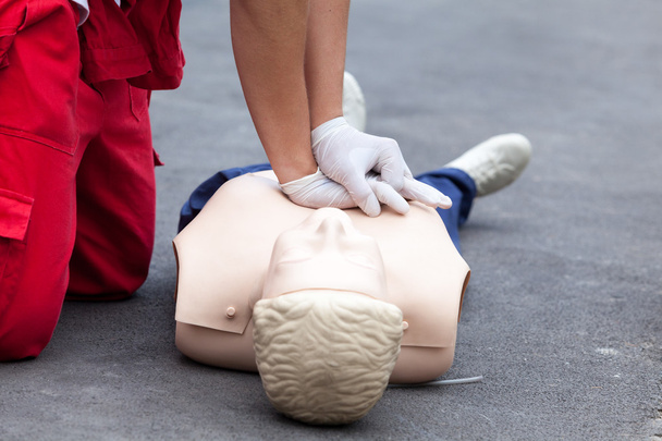 CPR - Cardiopulmonary resuscitation - Фото, зображення