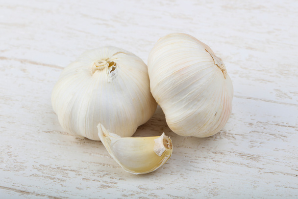 Ripe Garlic bulbs - 写真・画像