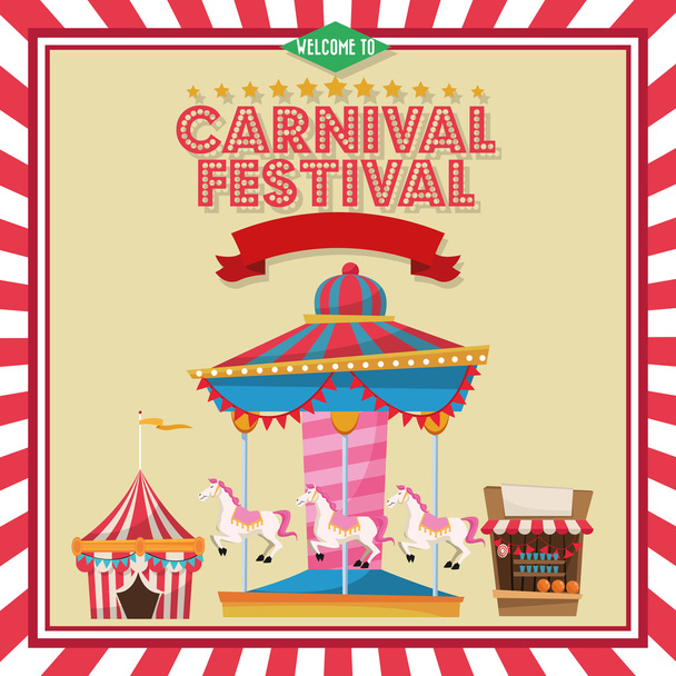 Actividades de carnaval y diseño de festivales
 - Vector, imagen