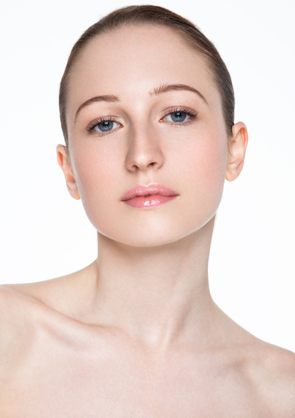 Beauty woman healthy cosmetic makeup portrait - Fotoğraf, Görsel