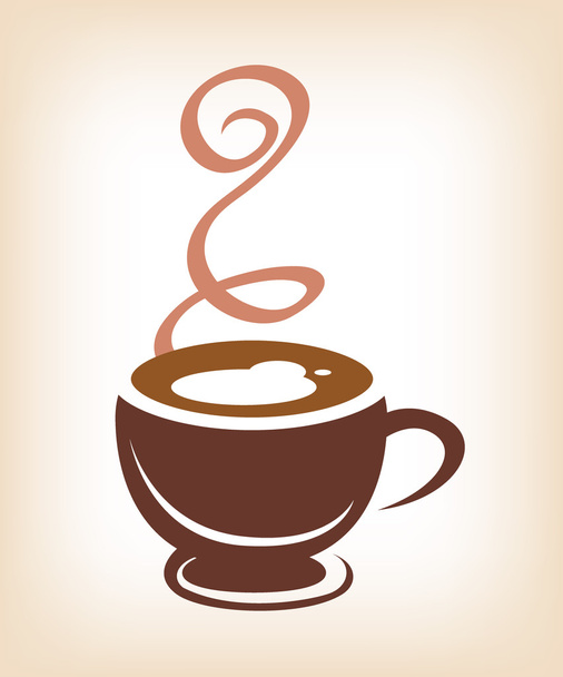  design of Coffee cup - Vector, Imagen