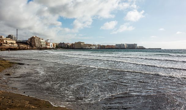 City of El Medano in the Atlantic Ocean - Foto, Bild