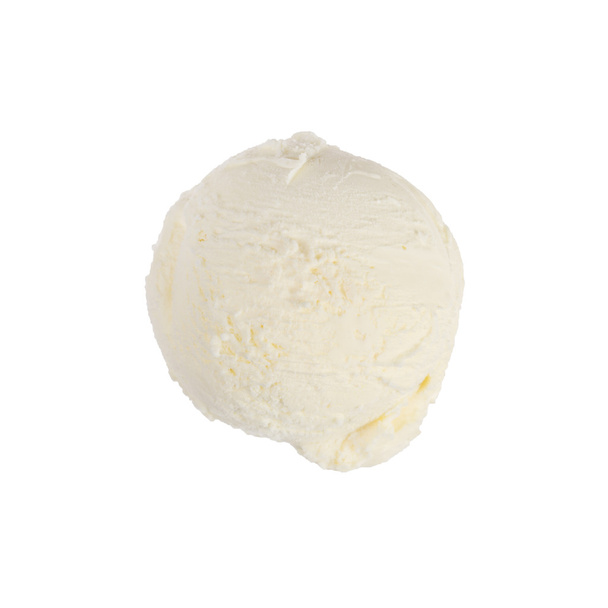 Cuillère de crème glacée vanila
. - Photo, image