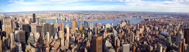 Luchtfoto van new york - Foto, afbeelding