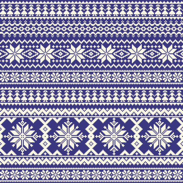 Nordic tradition pattern - Vecteur, image