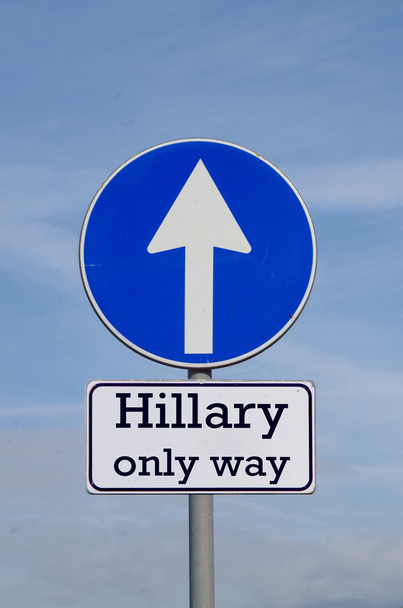 Hillary, la seule voie pour l'avenir
 - Photo, image