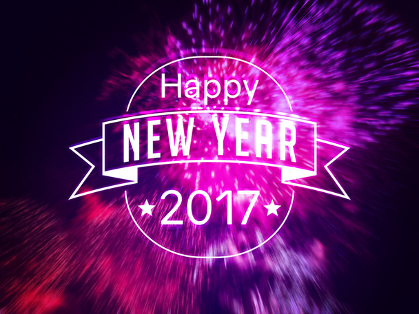 Insignia de año nuevo 2017
 - Foto, imagen