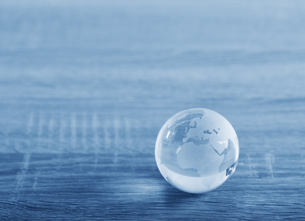 Mundo esfera de vidrio
 - Foto, imagen