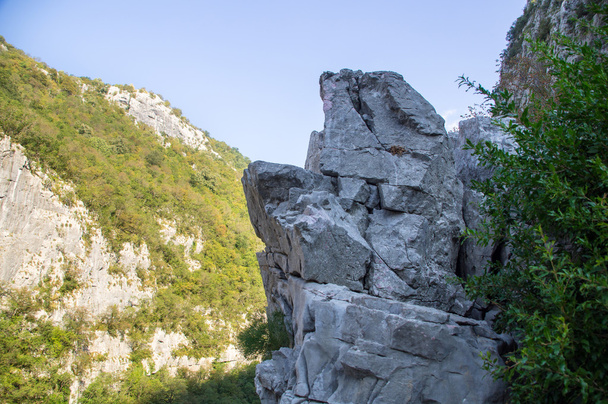 Witte kliffen in Montenegro - Foto, afbeelding