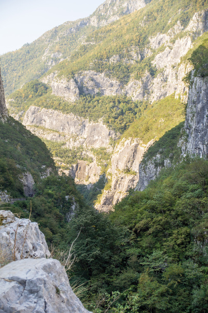 Kamienny wąwóz w Czarnogóra - Zdjęcie, obraz