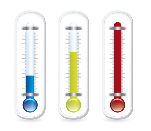 Hőmérő - Vektor, kép