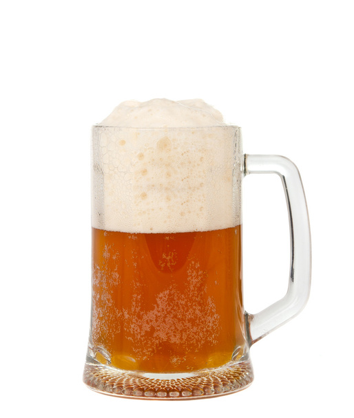 Glass of beer isolated - Photo, Image
