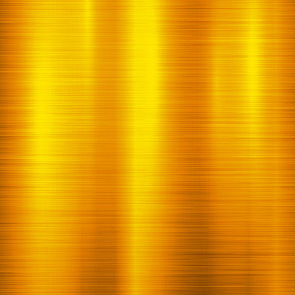 Gouden metalen technische achtergrond - Vector, afbeelding