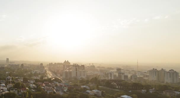 Almatı üzerinden günbatımı - Video, Çekim