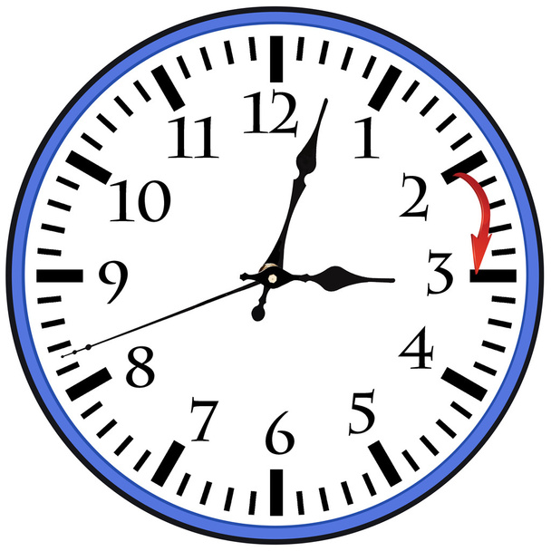 velké nástěnné hodiny - Fotografie, Obrázek