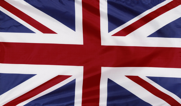 Silky British flag - Fotoğraf, Görsel