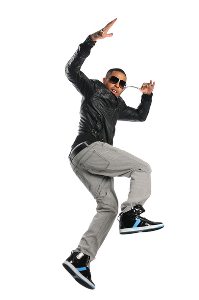 African American Hip Hop dancer - Фото, изображение