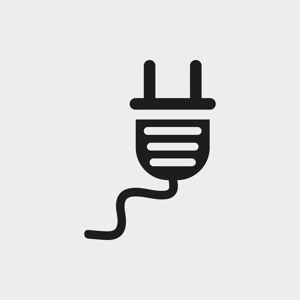 Plug vecteur icône stock vecteur illustration plat design
 - Vecteur, image