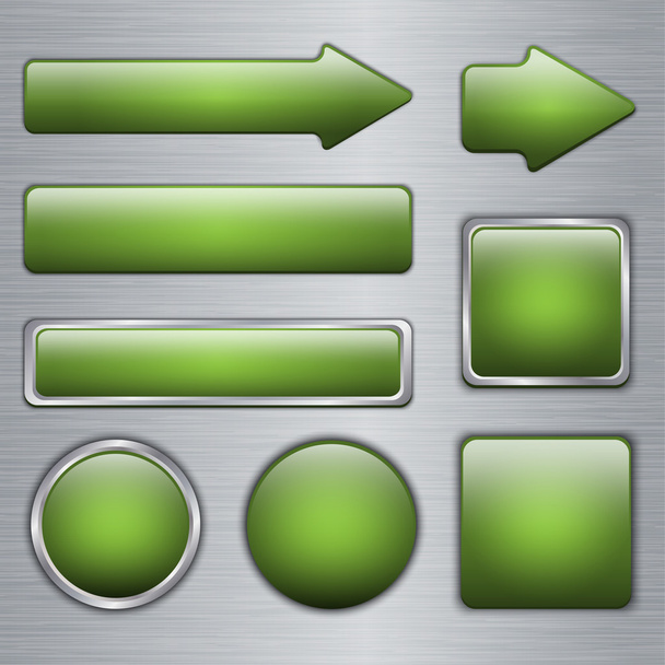 Botões Web - Vetor, Imagem