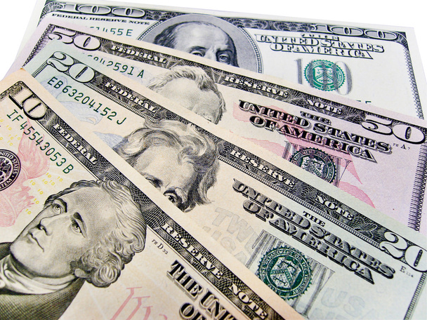 Notas - Dólares americanos
 - Foto, Imagem
