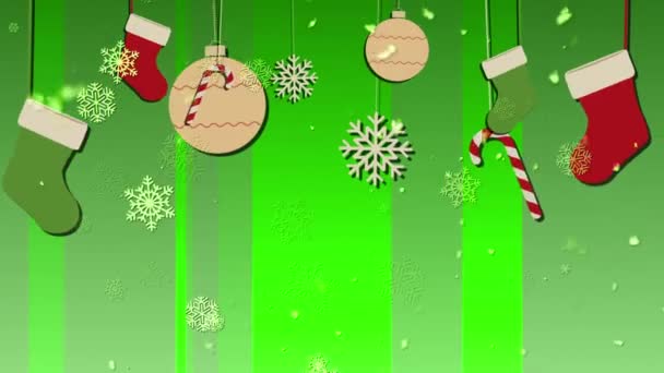 Christmas Bg 5 Loopable Background - Footage, Video