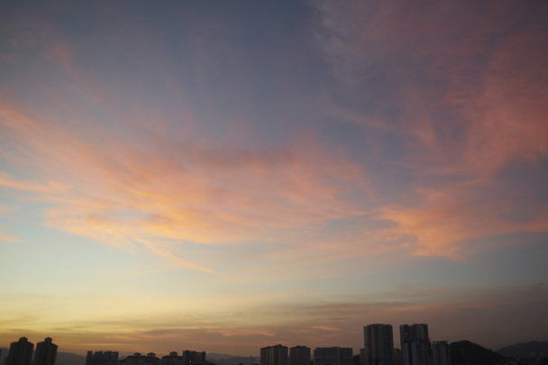 skyline Kuala Lumpur en la puesta del sol
  - Foto, imagen