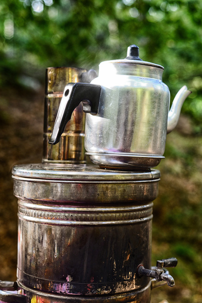 Tea urn samovar - Foto, afbeelding