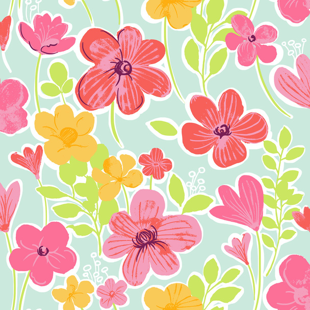  floral  seamless pattern  - Photo, Image