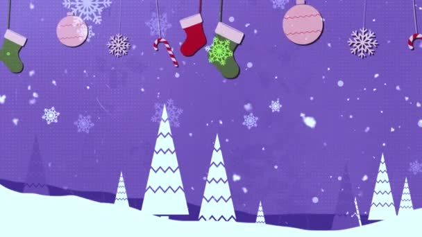 Noël Vintage 5 fond bouclable
 - Séquence, vidéo