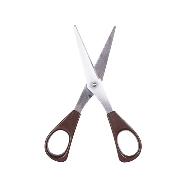 ножницы обособленные на белом
 - Фото, изображение