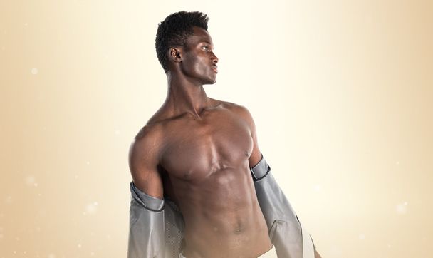 Athletic handsome black man - Valokuva, kuva