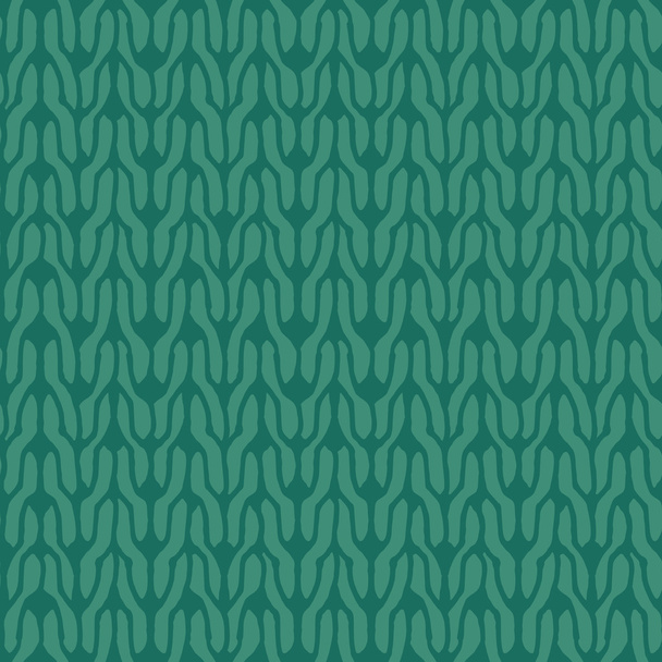 Decorative knit seamless pattern - Vector, Image
