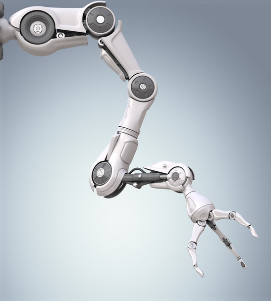 Futuristic robotic arm with mechanical seizure - Photo, Image