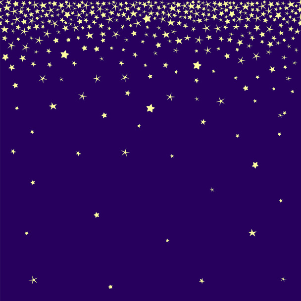 Stardust y vector de lluvia estelar sin costura vector. Ilustración vectorial estrellas cayendo
. - Vector, imagen