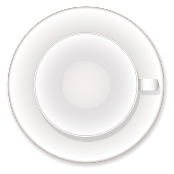 empty coffe cup - Διάνυσμα, εικόνα