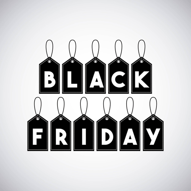 black friday sale poster - Vector, Image