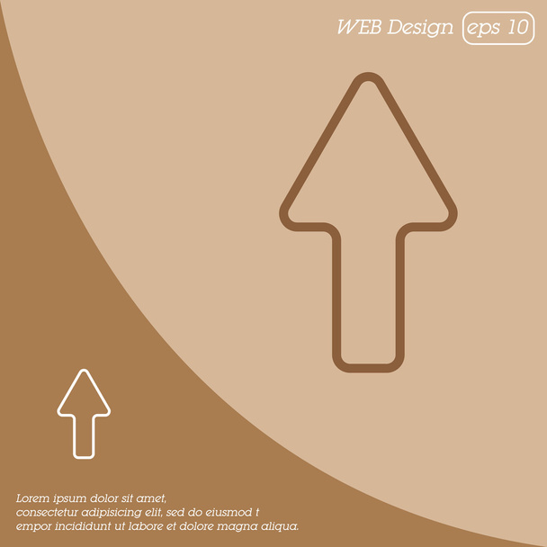 design dell'icona Freccia
 - Vettoriali, immagini