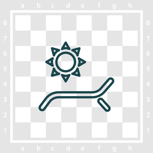 Дизайн піктограми сонця
 - Вектор, зображення