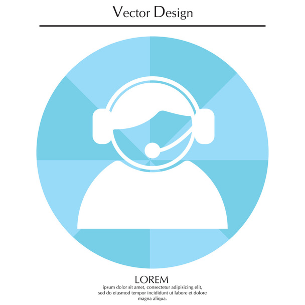 diseño del icono Cabeza
 - Vector, imagen