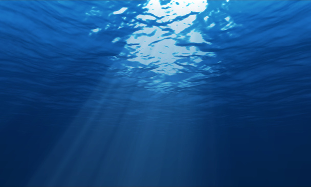 onderwater licht - Foto, afbeelding