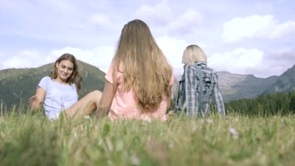 Friends enjoying countryside - Footage, Video