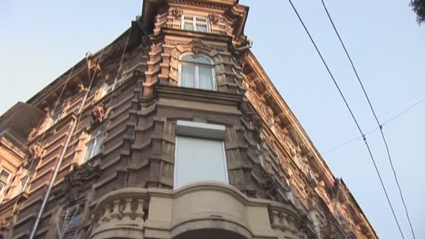 House with Atlants, Odessa - Footage, Video