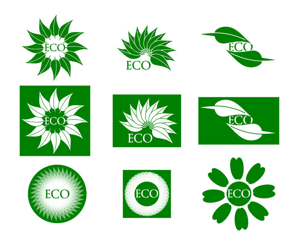 Eco-logo - Foto, afbeelding