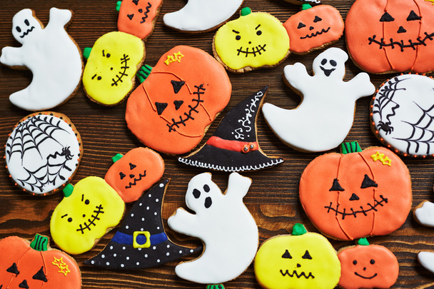 Biscotti divertenti di Halloween
 - Foto, immagini