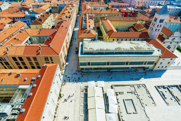 Ariel view of Zadar - Фото, изображение