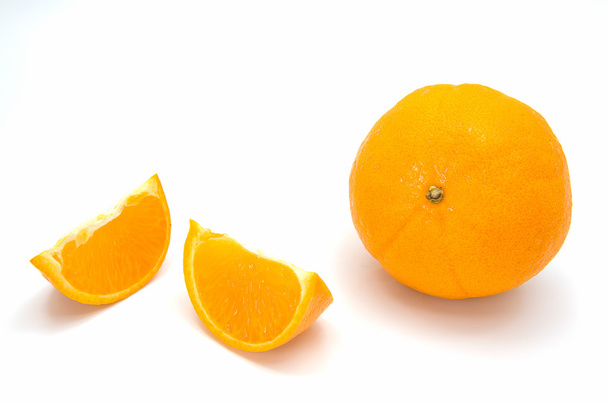 Orange fruit isolated on white background - Valokuva, kuva