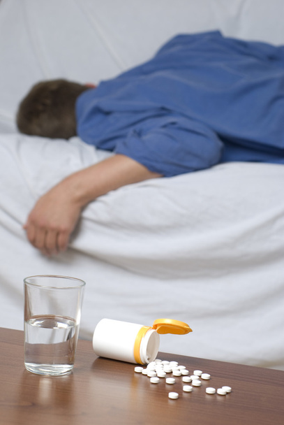 pílulas para dormir
 - Foto, Imagem
